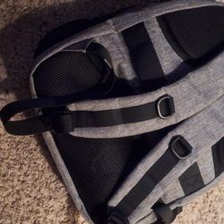 Grey Backpack 