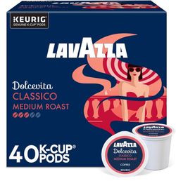 Lavazza Dolcevita Classico Medium Roast Capsules - Box of 40 units