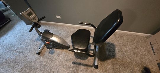 Recumbent exercise bike