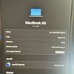 MacBook Air M1 