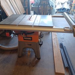 Ridgid 10" Table Saw
