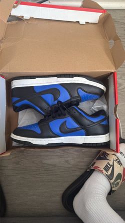 Dunk lows royal blue/blk