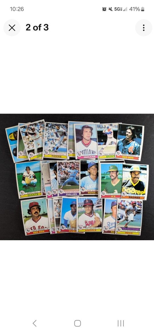 1979 Complete Topps Set 