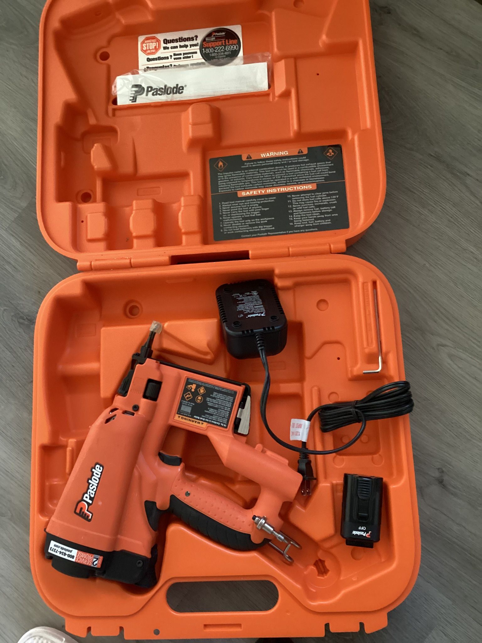 Paslode 18 Ga Cordless Finish Nailer