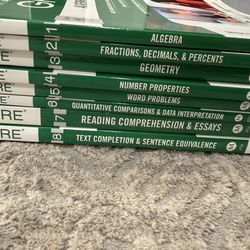 GRE Prep Book Bundle – Manhattan Prep + Official Guides – $20