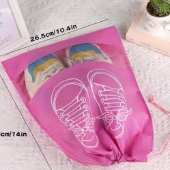 Pink Shoe Travel Light Weight Bag