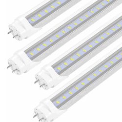 Fluorescent Light Bulbs 48 inch T8 LED Bulbs 4 Foot Type A+B,24W 3200LM 6500K