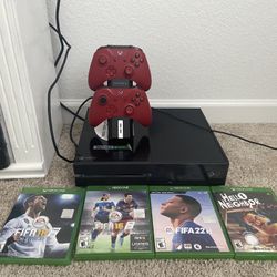 Xbox One w/ Controllers and Games