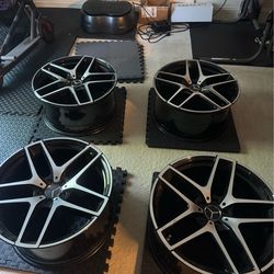 2015-2026 Mercedes AMG GLE Coupe 21 inch ceramic coated wheels