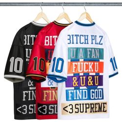 Supreme Find God Football Jersey White XL
