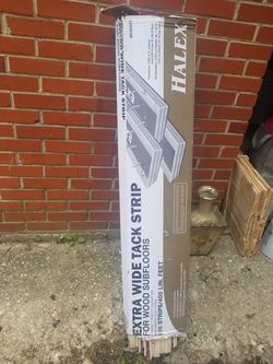 Tack strips for wood subfloors