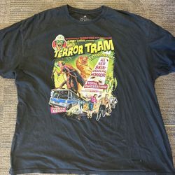 Universal Studios Hollywood HHN Terror  Tram The EXTERMINATORS T-Shirt  3XL 