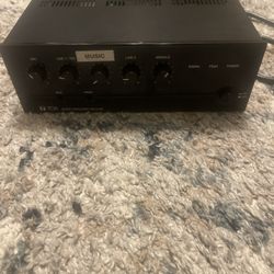 TOA Power Amplifier BG-2120 120W 5 Input Mixer Amplifier 