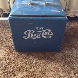 Antique Vintage Pepsi Cooler