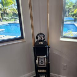 Pool Table Stick Floor Stand Rack