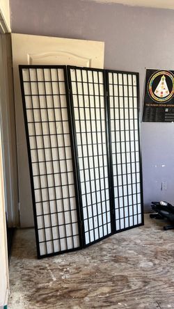 3-Panel Shoji Screen Room Divider