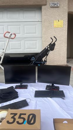 Dual monitors