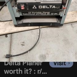 Delta 12" Portable Planer 