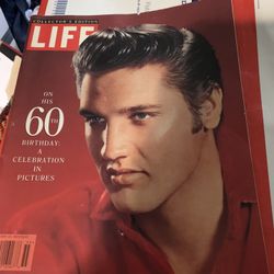 Antique  Life Magazine of Elvis Presley