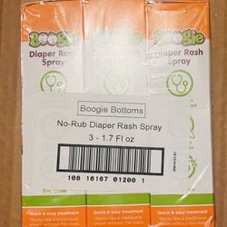 3-Pack NEW Boudreaux’s Diaper Rash Spray – $30