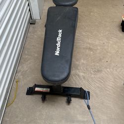 Nordictrack Weight Bench Chest Press