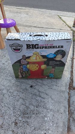 6ft Fire hydrant water sprinkler