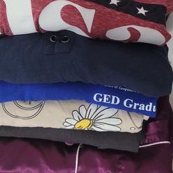 Size 2xl .. Total 5 Shirts And 1 Silk  Sleeping Dress