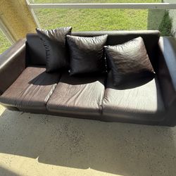 3-Seater & 2-Seater Leather Couches