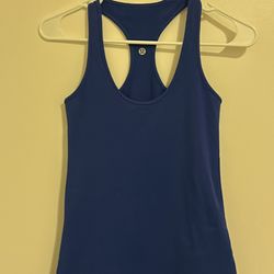 Blue Lululemon tank top - size 6