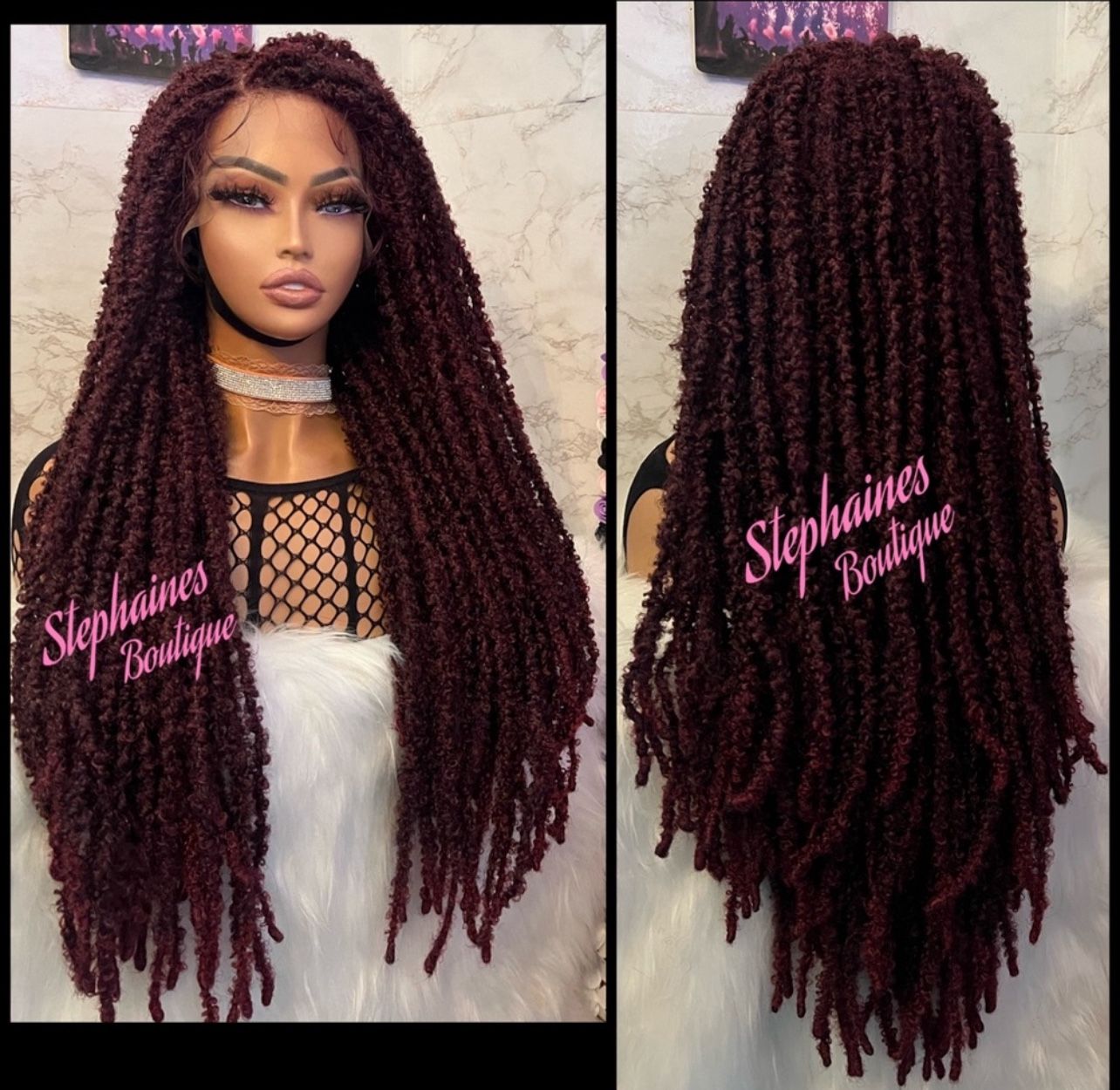 Human Hair Blended Lace Front wig