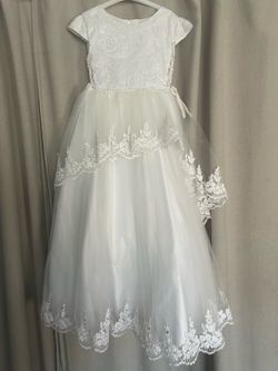 First Communion dress. Size 8.