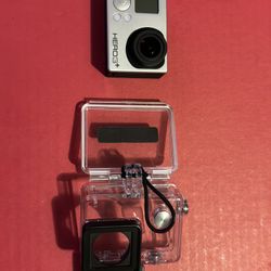 GoPro HERO 3+ Plus Silver Action Camcorder Camera w/ Waterproof Case