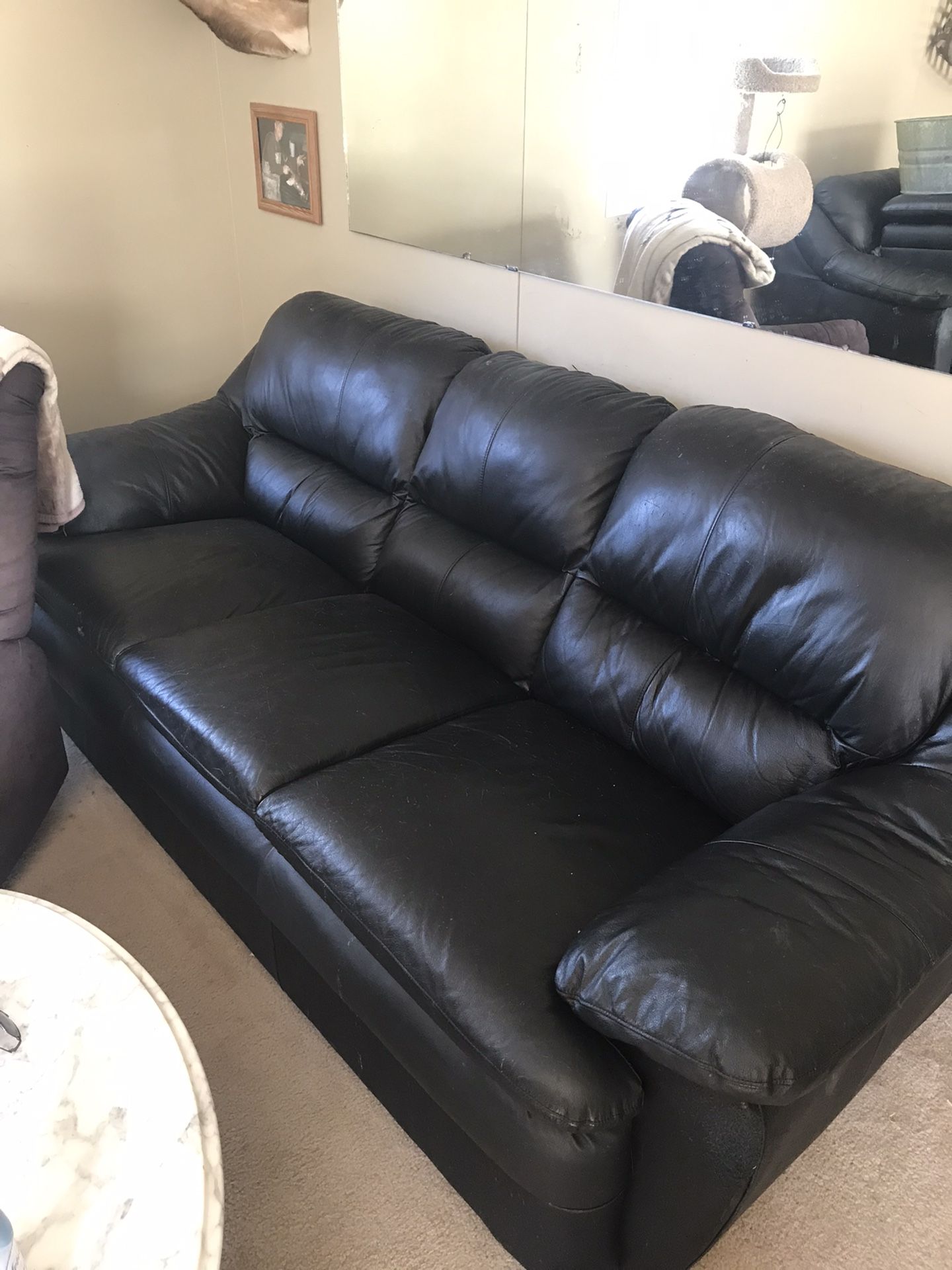 Leather Living room 