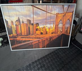 Brooklyn Bridge large picture frame