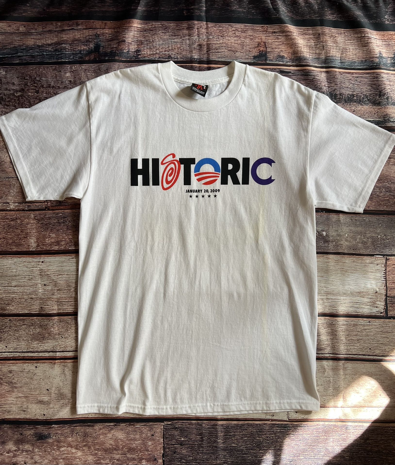 Stussy T-shirt “HISTORIC” Inauguration 2009
