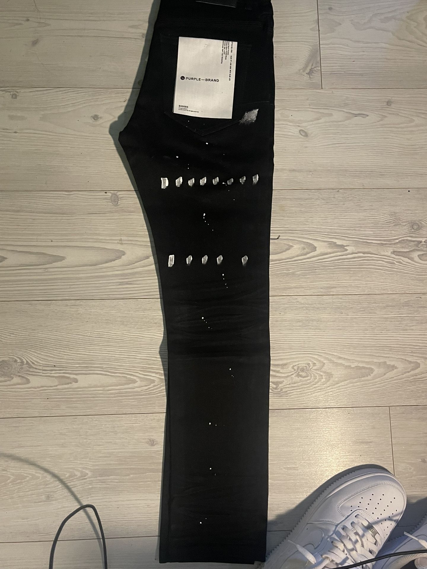 Purple Brand Jean Black Painted Brand New