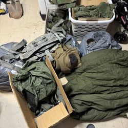 Huge Lot Of Military Surplus 