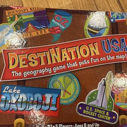 Destination USA geography board game -