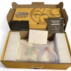 SNK NEOGEO ARCADE STICK PRO Controller White With Box