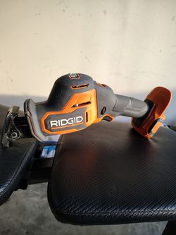 RIDGID 18V subcompact reciprocating saw/ WORKS AS-IS TOOL ONLY-NO BATTERY