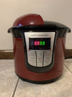 Cooks Essentials Electric pressure cooker Red