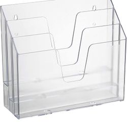 TWO Acrylic File Organizer