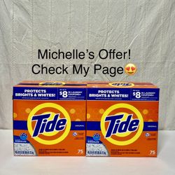 Tide Original Detergent Powder 95oz Set