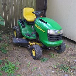 John Deer LAWN TRACTOR  $s Text Offers