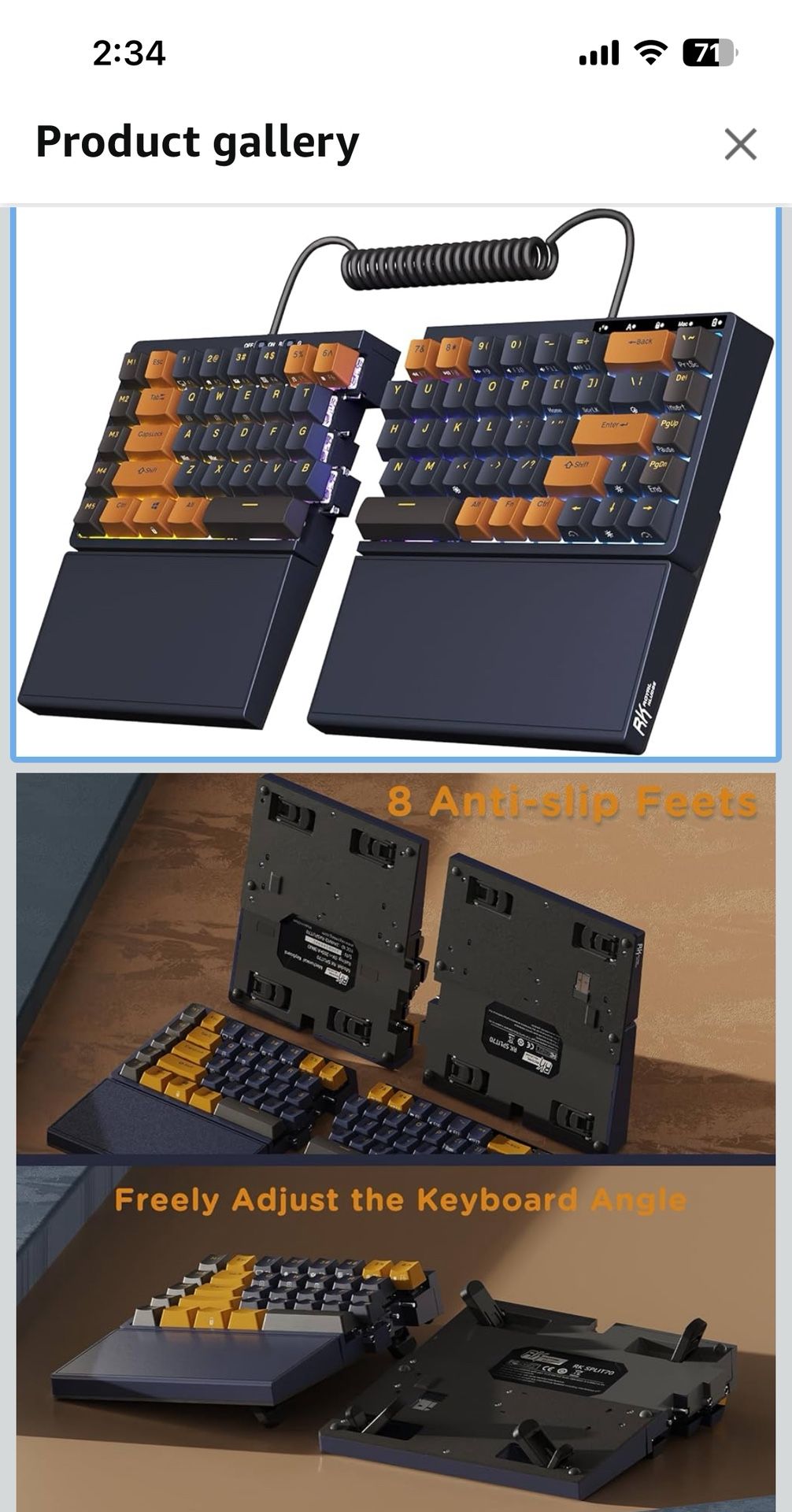 Ergonomic Split Keyboard