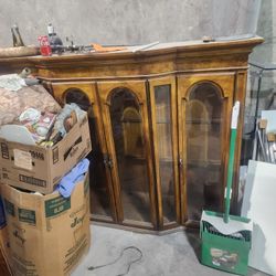 Large China Cabinet 