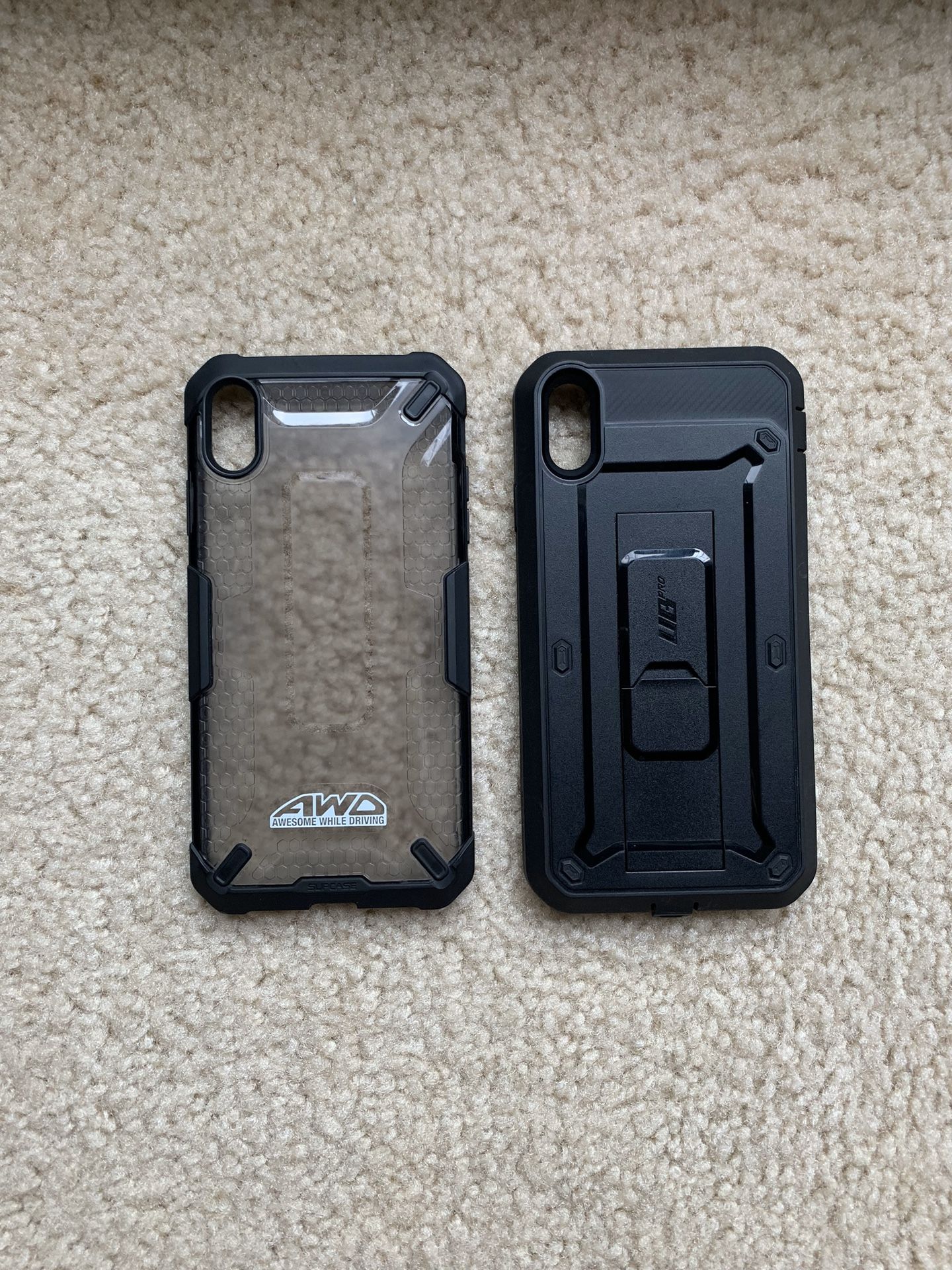 Supcase for iPhone X Max.