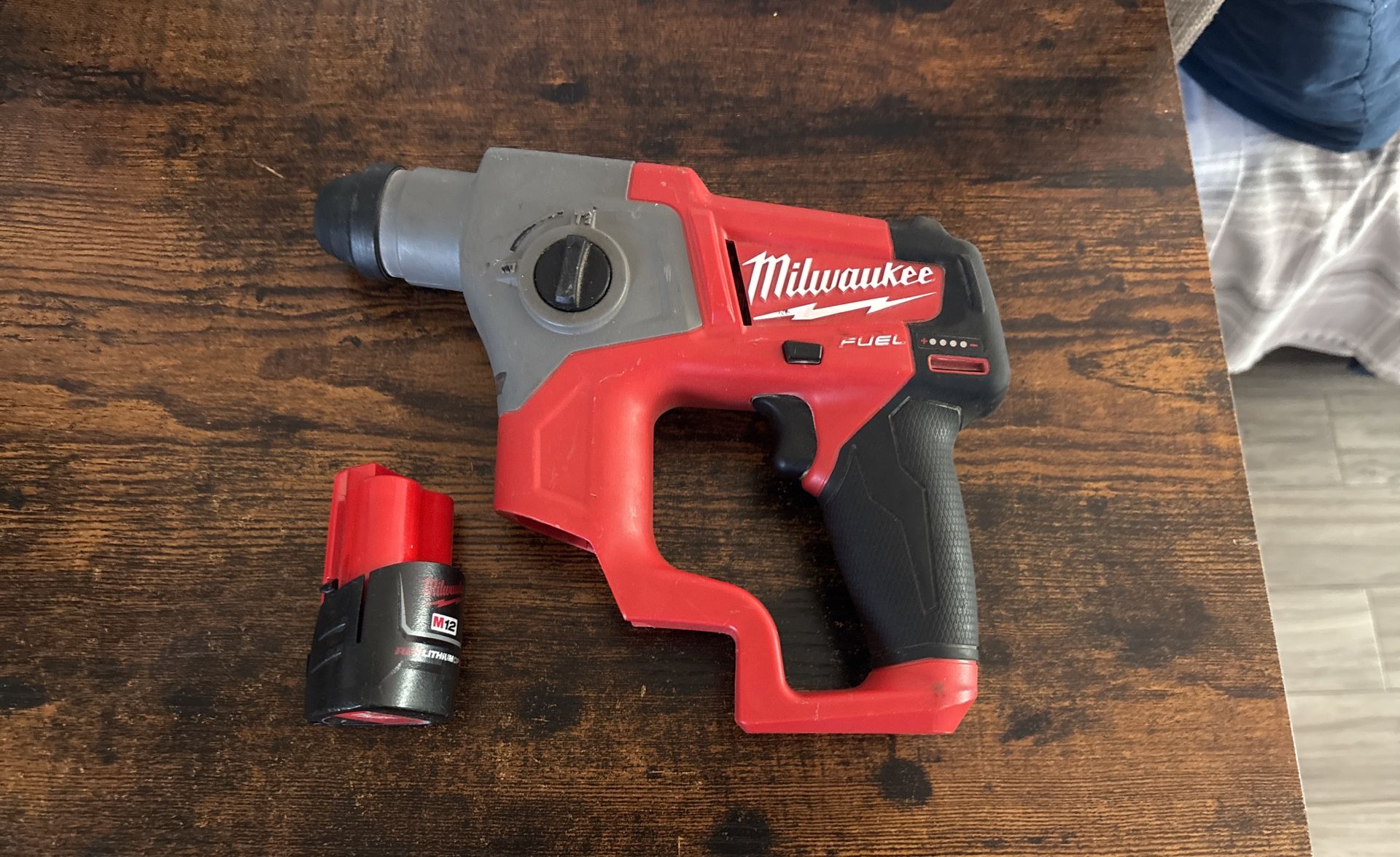 Milwaukee M12 FUELâ„¢ 5/8 SDS Plus Rotary Hammer