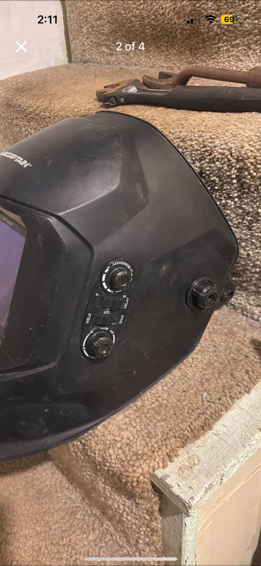 Helmet/tools
