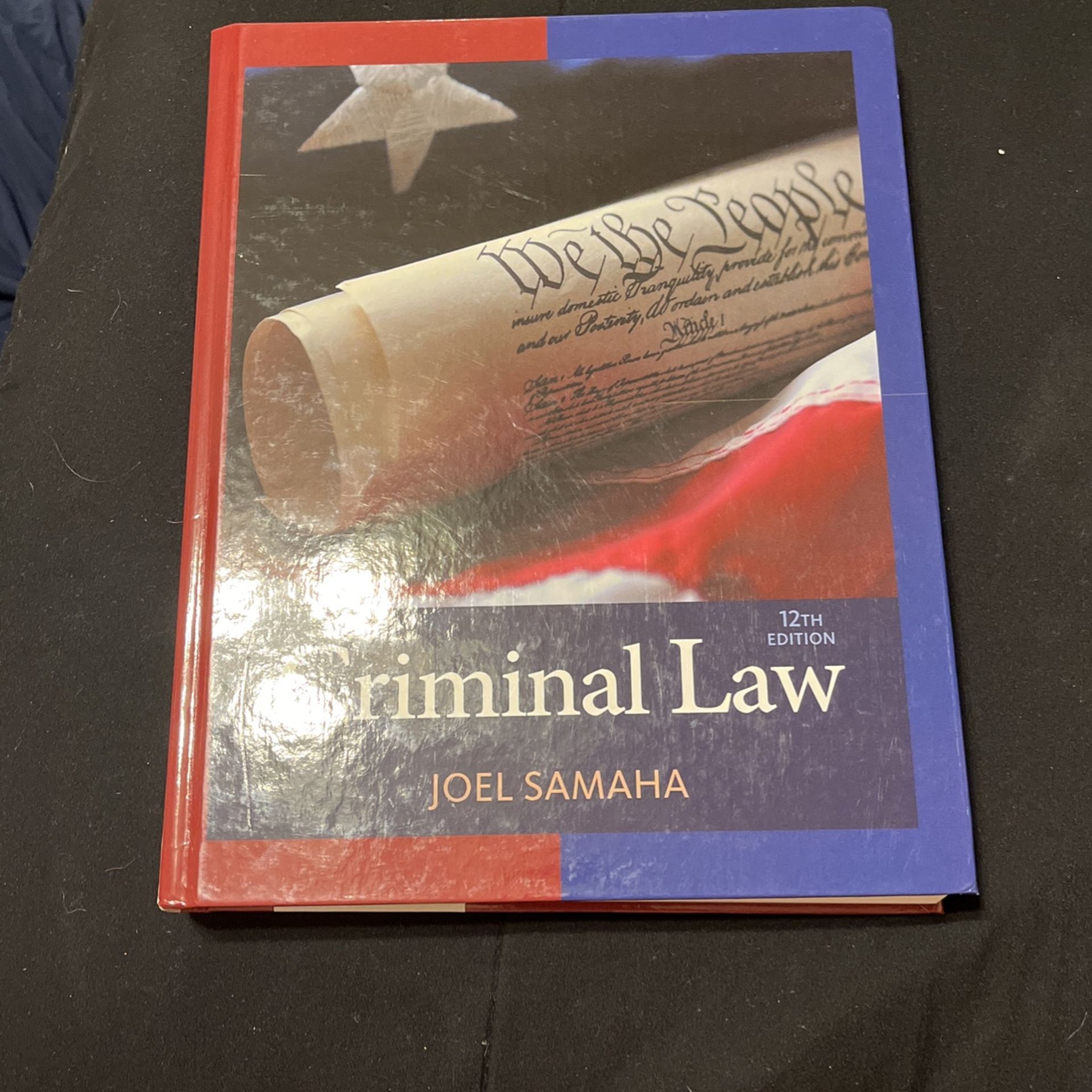 Criminal law textbook 12th Edition- Joel samaha